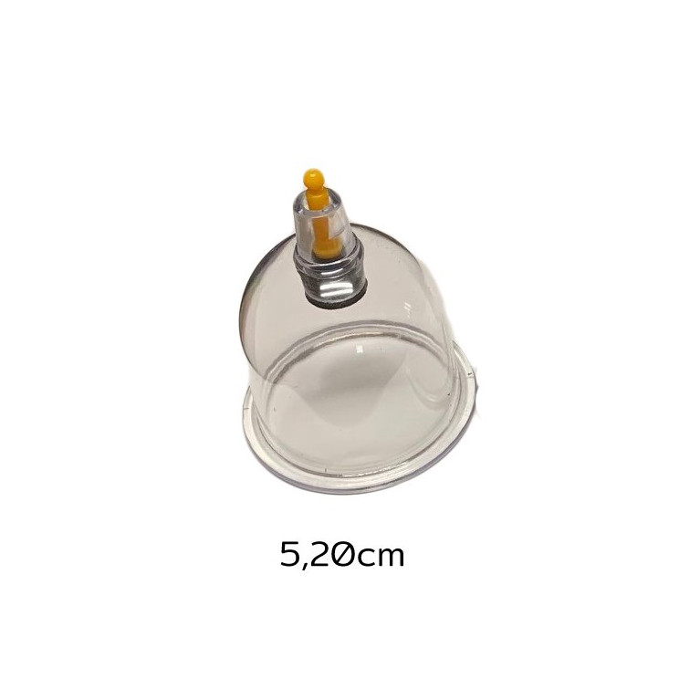 Petite Ventouse Plastique - Qualité A Valve Jaune Diamètre 5,20 cm