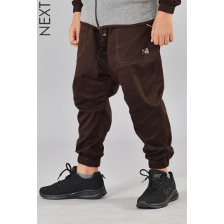 Sarouel Enfant Marron - Next 100% Coton - Na3im