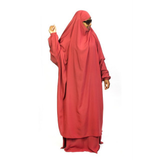 Jilbab 2P Jupe - Grenadine 159 - Wool Peach - Jilbeb El Bassira