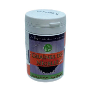 Graine de Nigelle 100% Naturelle - Pot 45 gr - Habba Sawda - Black Seed - Chifa - 488