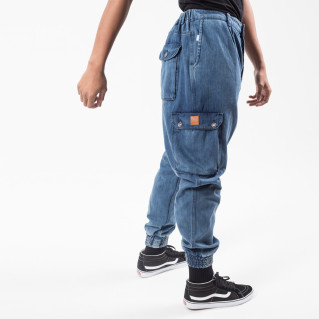 Saroual Pantalon Jeans Cargo Ligh - Usual Fit - DC Jeans Saroual Pantalon Jeans Cargo Ligh - Usual Fit - DC Jeans