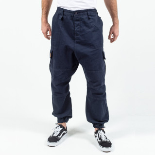 Saroual Pantalon Cargo Basic Navy - Usual Fit - DC Jeans Saroual Pantalon Cargo Basic Navy - Usual Fit - DC Jeans