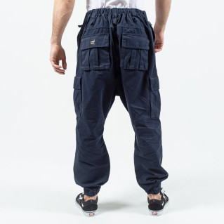 Saroual Pantalon Cargo Basic Navy - Usual Fit - DC Jeans Saroual Pantalon Cargo Basic Navy - Usual Fit - DC Jeans