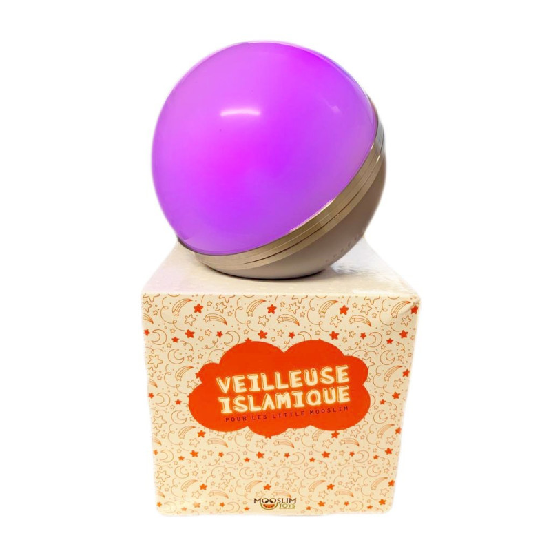 Veilleuse Islamique, Coranique pour Enfants - 6 couleurs, Bluetooth, Invocations, Coran, Adhan... - Mooslim Toys Veilleuse Islamique, Coranique pour Enfants - 6 couleurs, Bluetooth, Invocations, Coran, Adhan... - Mooslim Toys
