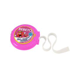 Bonbons Super Long Bubble Gum  - Fraise - Bebeto - Halal - Sachet 180 gr