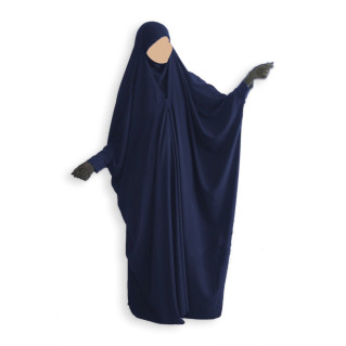 jilbab bleu roi