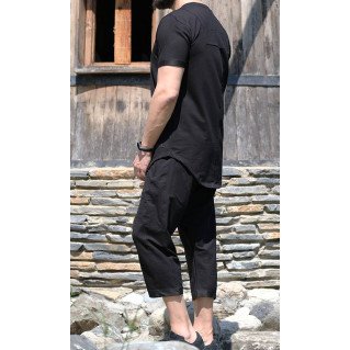 Sarouel et T-shirt noir, ensemble Qaba'il : Nautik New 2020 Sarouel et T-shirt noir, ensemble Qaba'il : Nautik New 2020