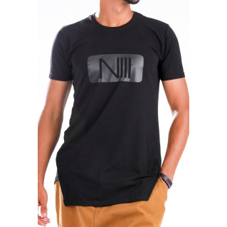 Tshirt NIII Coton - Noir - T-Shirt Oversize - Na3im