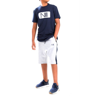 Ensemble Kids Harvard - Bleu et Gris - T-Shirt Oversize - Saroual Djazairi - Na3im