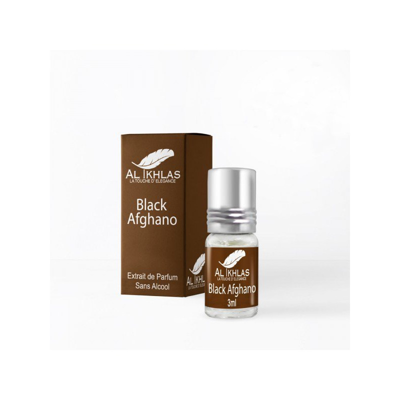 Musc Black Afghano - 3 ml - Musc Ikhlas