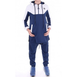Sarouel et sweat enfant indigo, ensemble Qaba'il : QC Aktiv Kid