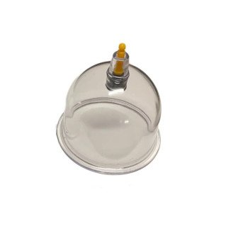 Grande Ventouse Plastique - Qualité A Valve Jaune Diamètre 6,80 cm