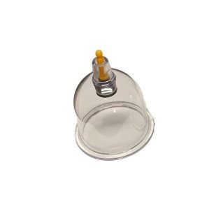 Petite Ventouse Plastique - Qualité A Valve Jaune Diamètre 5,20 cm