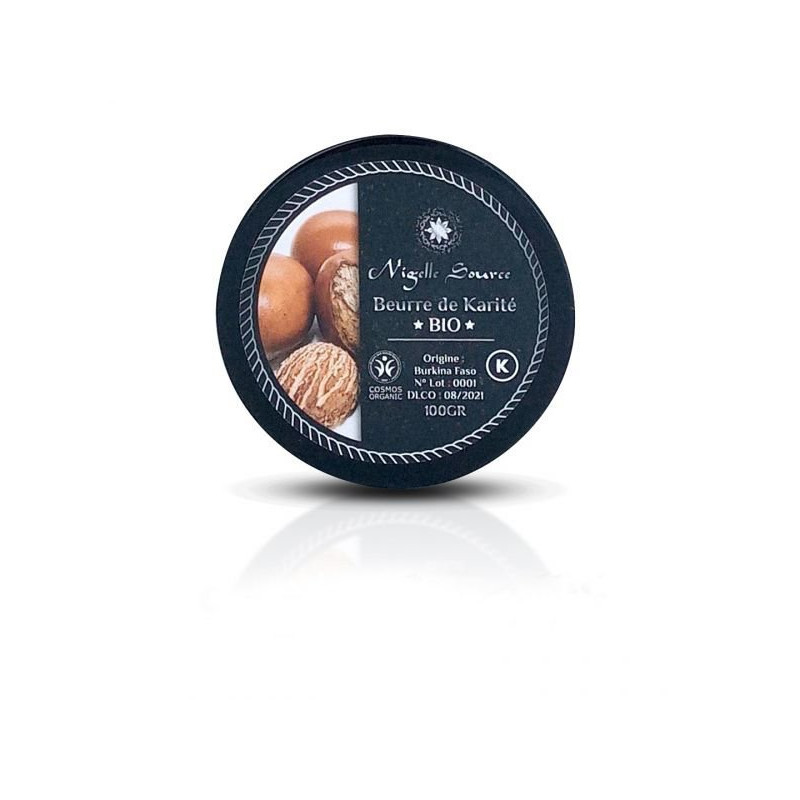 Beurre de Karité BIO - Cosmo Organic - 100 gr - Nigelle Source Beurre de Karité BIO - Cosmo Organic - 100 gr - Nigelle Source