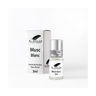 Musc Blanc - 3 ml - Musc Ikhlas