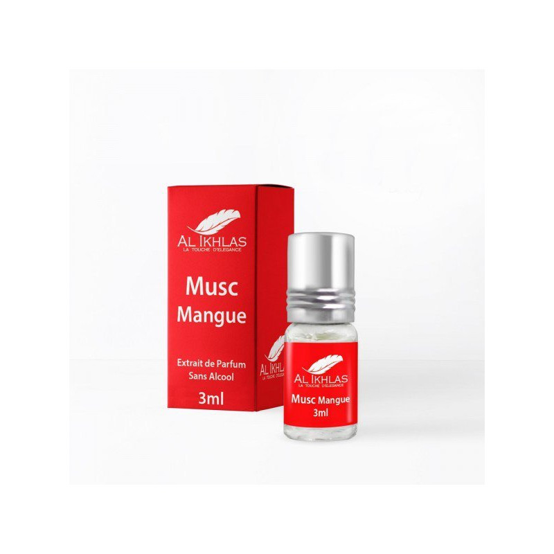 Musc Mangue - 3 ml - Musc Ikhlas Musc Mangue - 3 ml - Musc Ikhlas