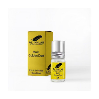 Musc Golden Dust - 3 ml - Musc Ikhlas