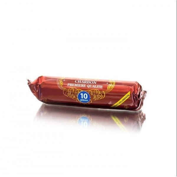 1 Boite de 100 Charbons pour Bruleur - Qualité Premium - El Nabil