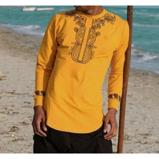 Sweat Afro Up Moutarde Qaba'il : Etniz Africaine