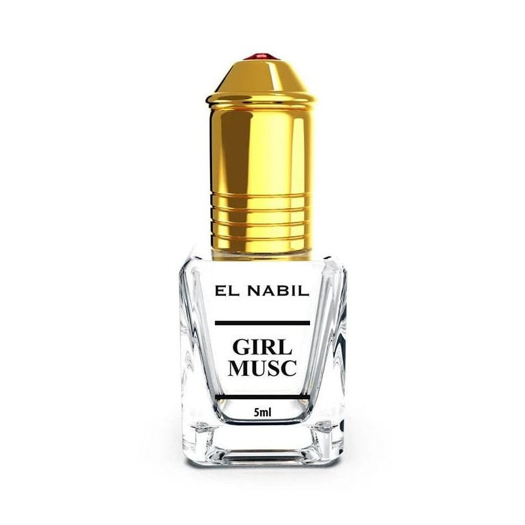 Girl Musc - Parfum : Femme - Extrait de Parfum Sans Alcool - El Nabil - 5 ml 
