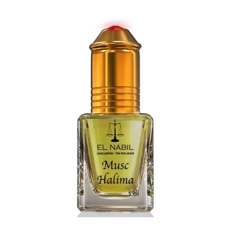 Musc Halima  - Parfum : Mixte - Extrait de Parfum Sans Alcool - El Nabil - 5 ml 