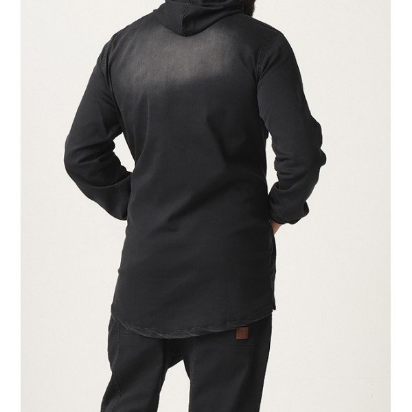 6XL 5XL 4XL Kam Chevron Rayure Sweat à capuche KBS7004 Zip complet noir//gris Taille 3XL 8XL