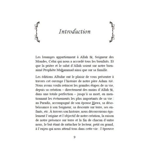 Adam, le Père de l’Humanité (Édition BILINGUE) - Edition Al Bidar