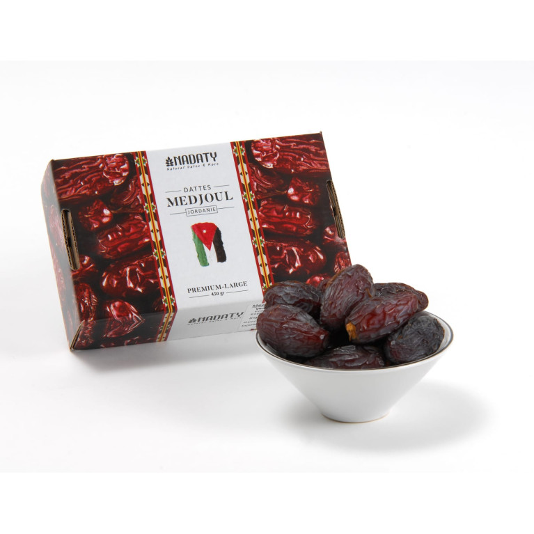 Dattes Medjoul - Premium Large - Nadaty - 450gr - Garantie Jordanie