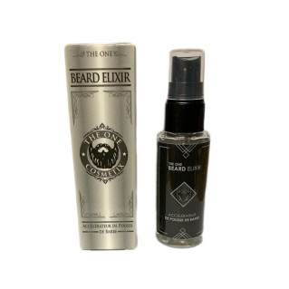 Beard Elixir - Accélérateur de Pousse de Barbe - Huiles 100% Naturelles - The One Cosmetix - 50 ml