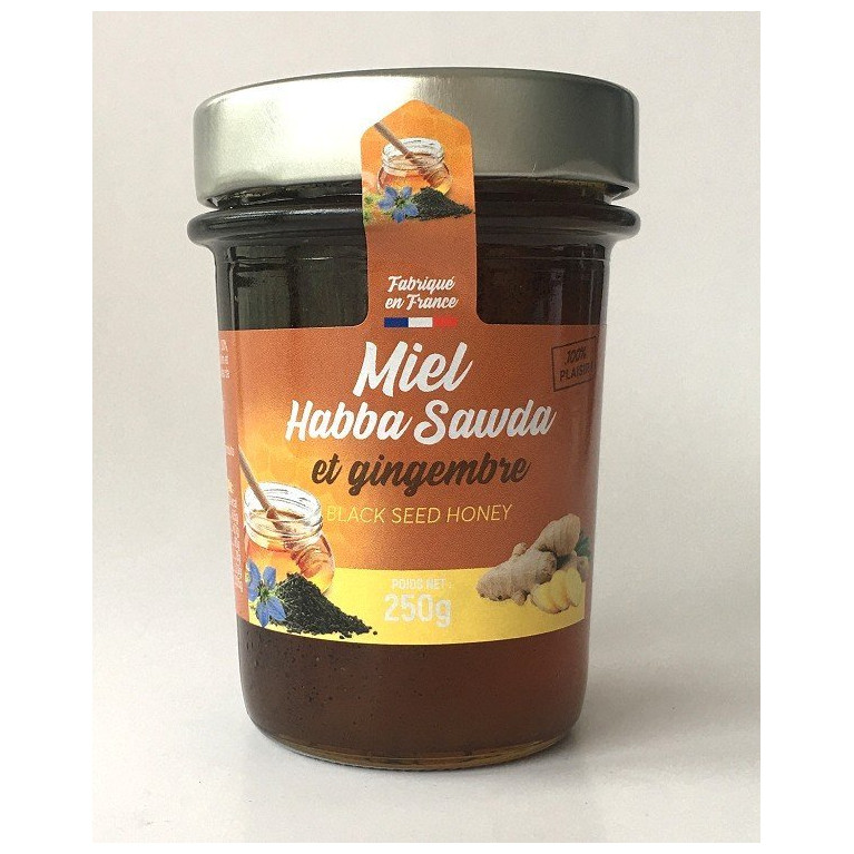 Miel Nigelle et Gingembre (Habba Sawda + Zanjabil)  - Orientica- 250 gr