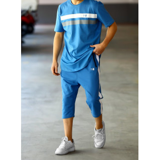 Ensemble Harvard - Bleu - T-Shirt Oversize - Saroual Djazairi N3 - Na3im - NIII
