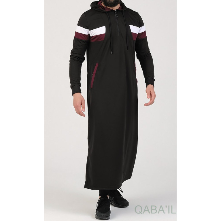 Qamis Capuche Noir Qaba'il : Trial Qamis Capuche Noir Qaba'il : Trial