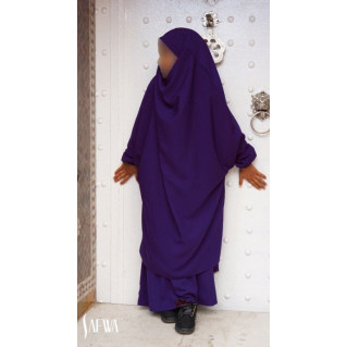 Jilbab Enfant - Prune - Safwa