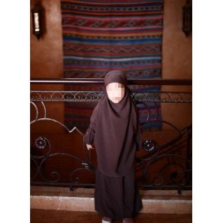 Jilbab Enfant - Marron - Safwa