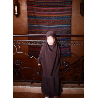 Jilbab Enfant - Marron - Safwa