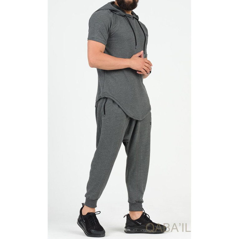 Ensemble jogging Sweat léger à Capuche et Pantalon Seroual assorti