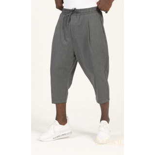 Sarouel Pince Court - Gris - Qaba'il : Classik