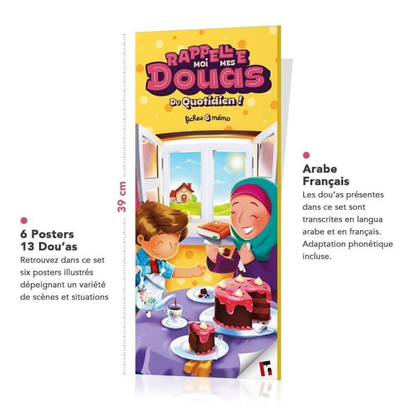 Rappelle-moi mes Dou'as - 6 Fiches Mémo - Learning Roots Rappelle-moi mes Dou'as - 6 Fiches Mémo - Learning Roots