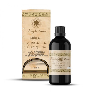Huile de Nigelle BIO d'Egypte - Certifiée Pressée à Froid – 100 ml - Nigelle Source