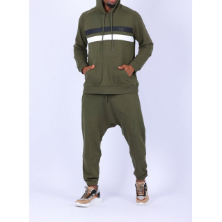 Ensemble Harvard 2 - Sweat Capuche et Saroual- Kaki - N3 - Na3im - NIII - New 2021
