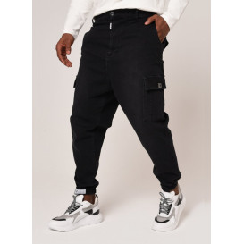 Sarouel Jean Cargo Noir N3 - Na3im - NIII : Para Jean - New 2021