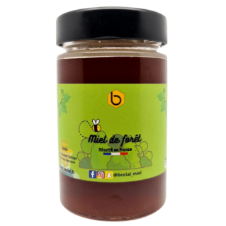 Miel de Forêt - Miel 100% Naturel de France - 250 gr - Beelal