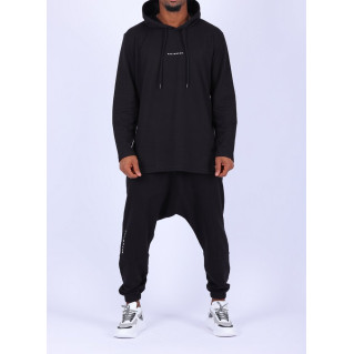 Ensemble Supreme 2 - Sweat Capuche et Saroual- Noir - N3 - Na3im - NIII - New 2021