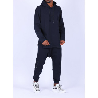 Ensemble Supreme 2 - Sweat Capuche et Saroual- Bleu Nuit - N3 - Na3im - NIII - New 2021