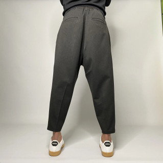 Sarouel Classe Oversize Fuselé Noir Chiné - Sahabi Sarouel Classe Oversize Fuselé Noir Chiné - Sahabi