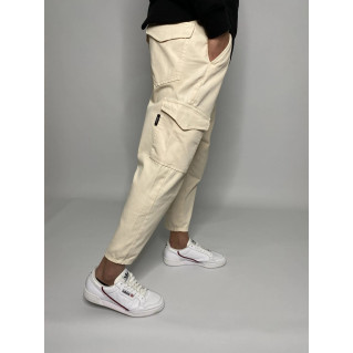 Pantalon Cargo Oversize D-One Beige - Sahabi Pantalon Cargo Oversize D-One Beige - Sahabi