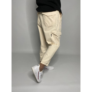 Pantalon Cargo Oversize D-One Beige - Sahabi Pantalon Cargo Oversize D-One Beige - Sahabi