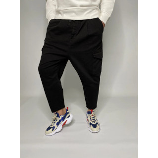 Pantalon Cargo Oversize D-One Noir - Sahabi Pantalon Cargo Oversize D-One Noir - Sahabi