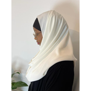 Voile Soie de Médine - Sublime - Blanc Cassé -