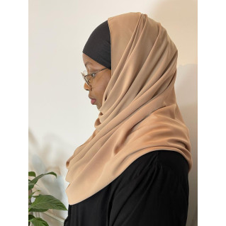 Voile Soie de Médine - Sublime - Sable Armée - n°25